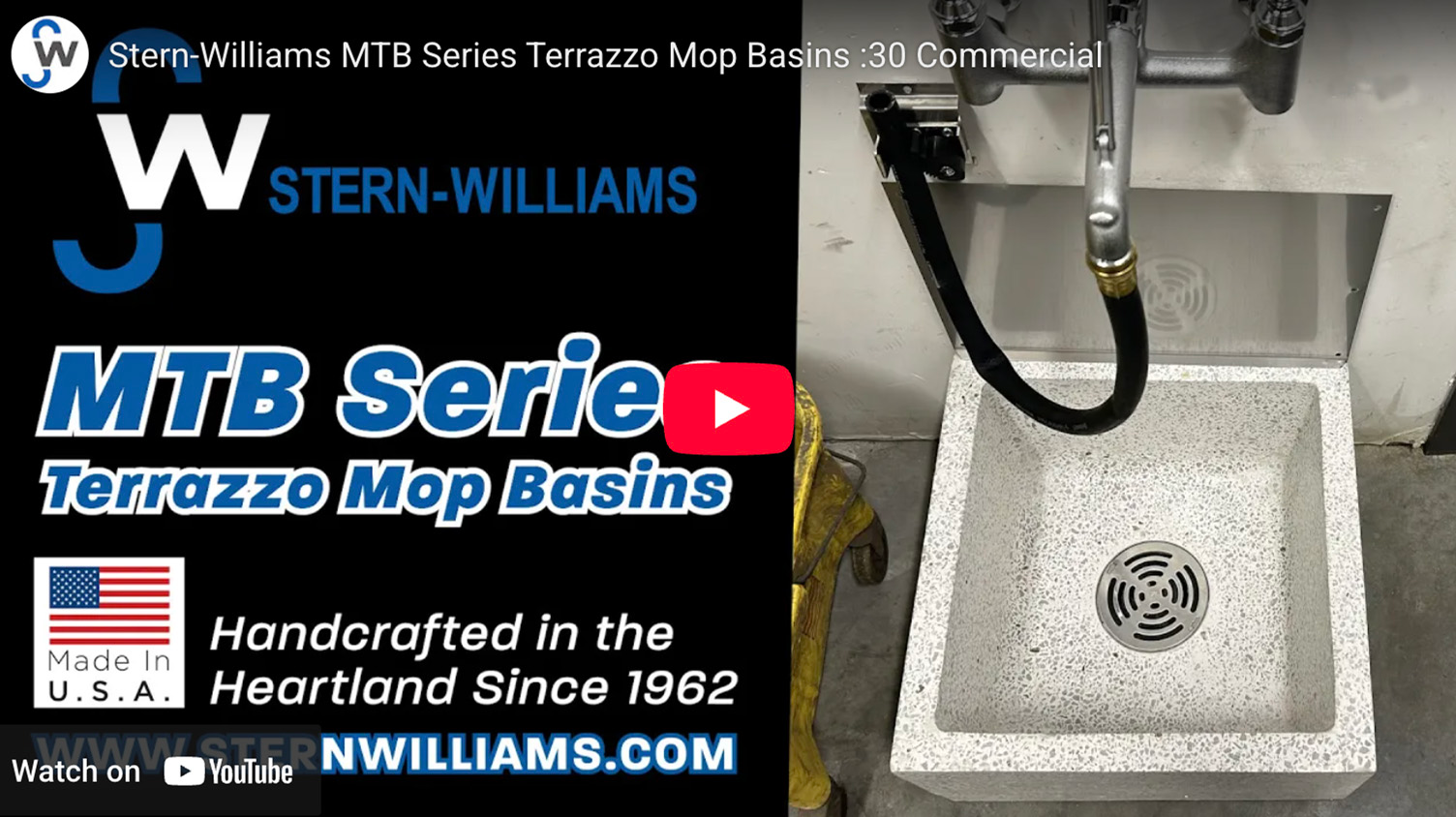 MTB Series Terrazzo Mop Sink Commercial