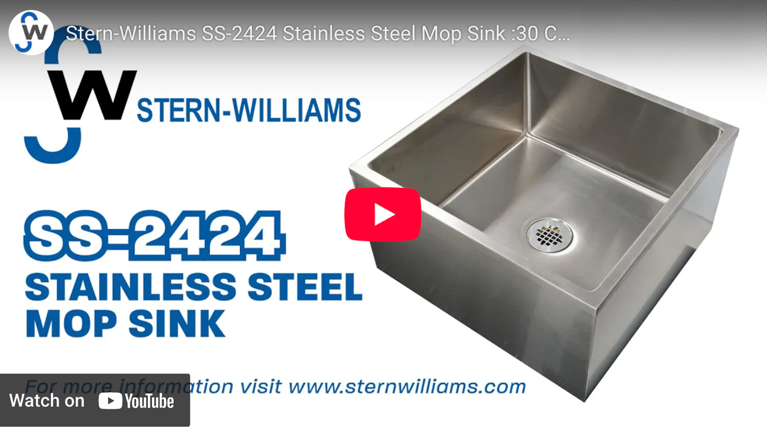 Stainless Steel Mop Sink Commercial